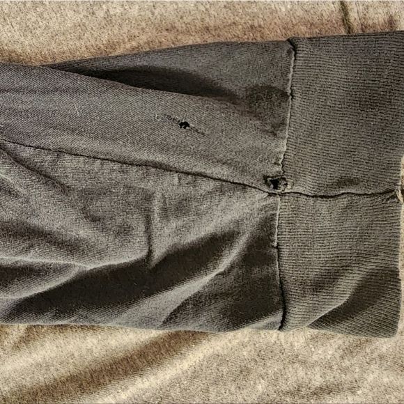 Nirvana smiley face tee 2xl grey black distressed - Picture 7 of 8